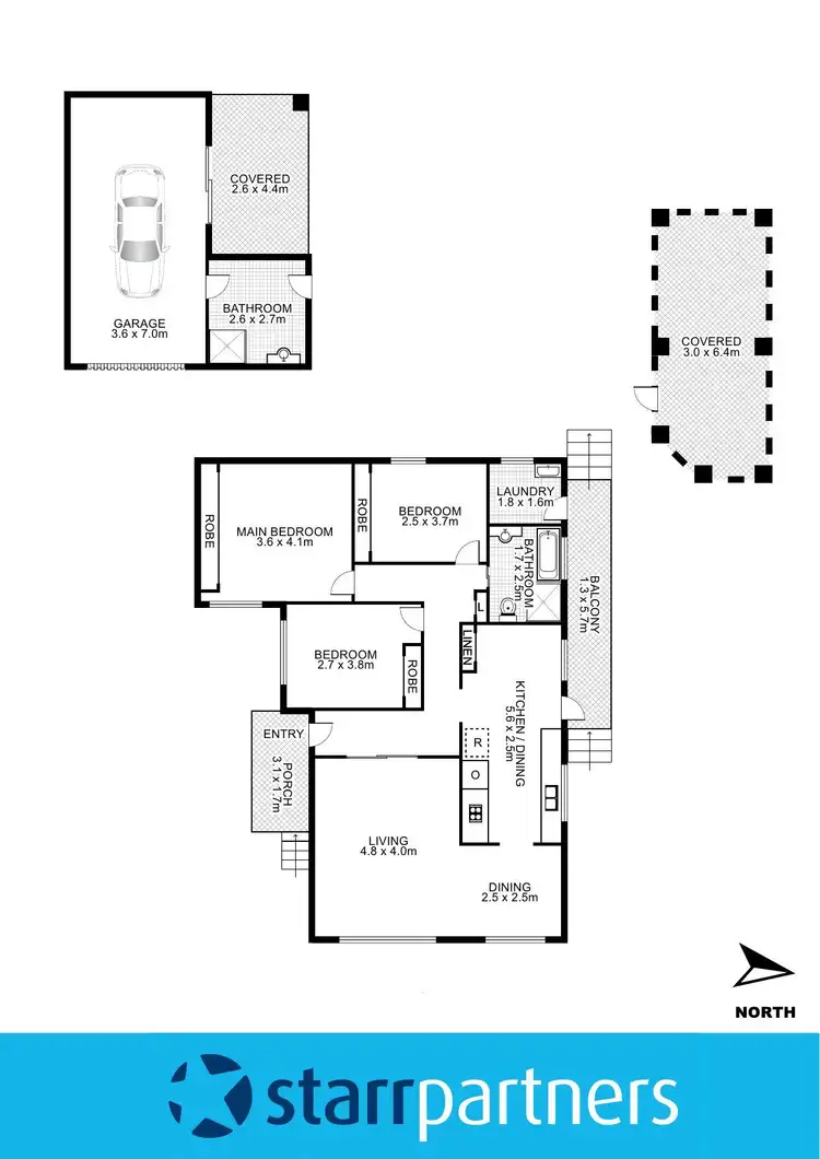 Floorplan of Homely house listing, 5 Mark Street, St Marys NSW 2760