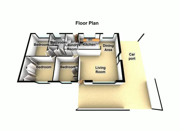 Floorplan of Homely house listing, Z8 Ewinga Street, Kingston QLD 4114