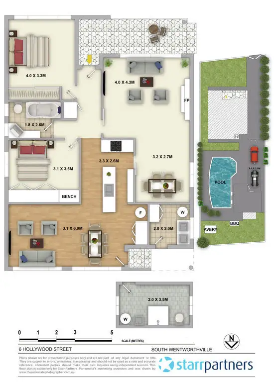 Floorplan of Homely house listing, 6 Hollywood Street, South Wentworthville NSW 2145