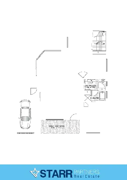 Floorplan of Homely semi-detached listing, 3/238 Stafford Street, Penrith NSW 2750