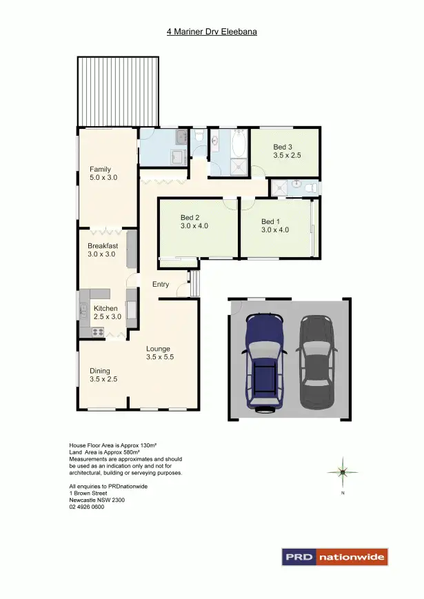 Floorplan of Homely house listing, 4 Mariner Drive, Eleebana NSW 2282