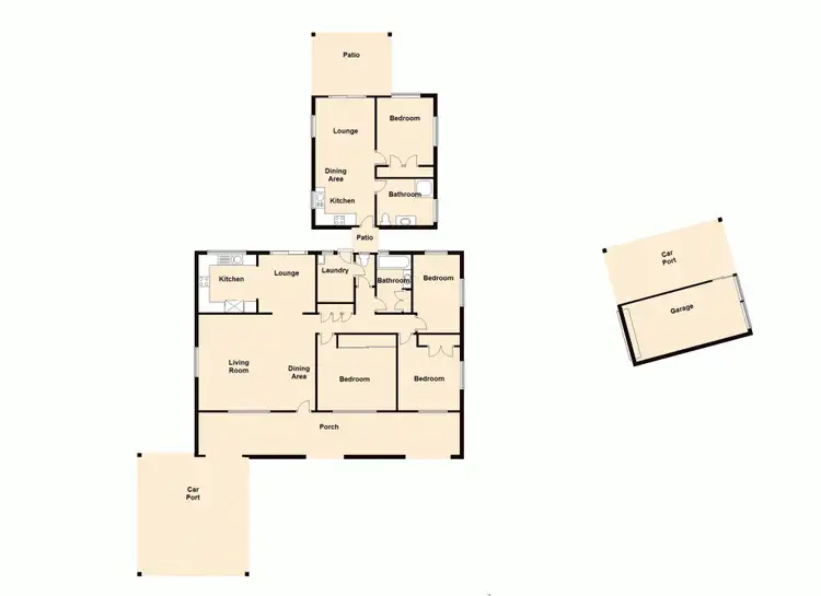 Floorplan of Homely house listing, 6 Charles Crescent, Beachmere QLD 4510