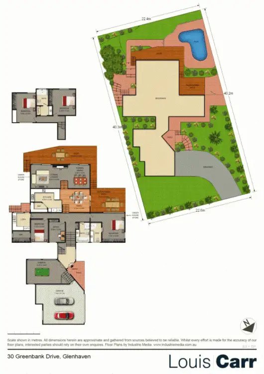Floorplan of Homely house listing, 30 Greenbank Drive, Glenhaven NSW 2156