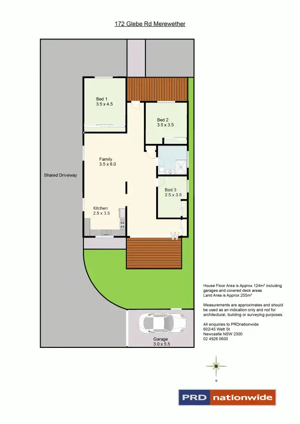 Floorplan of Homely house listing, 172 Glebe Road, Merewether NSW 2291