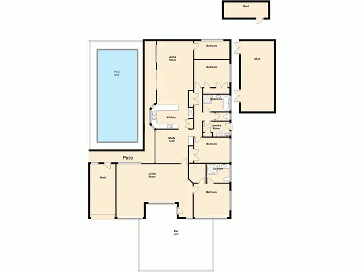 Floorplan of Homely house listing, 1261 Bribie Island Road, Ningi QLD 4511