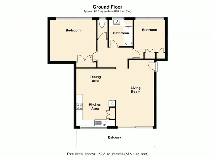 Floorplan of Homely house listing, 2/182 Buckland Road, Nundah QLD 4012