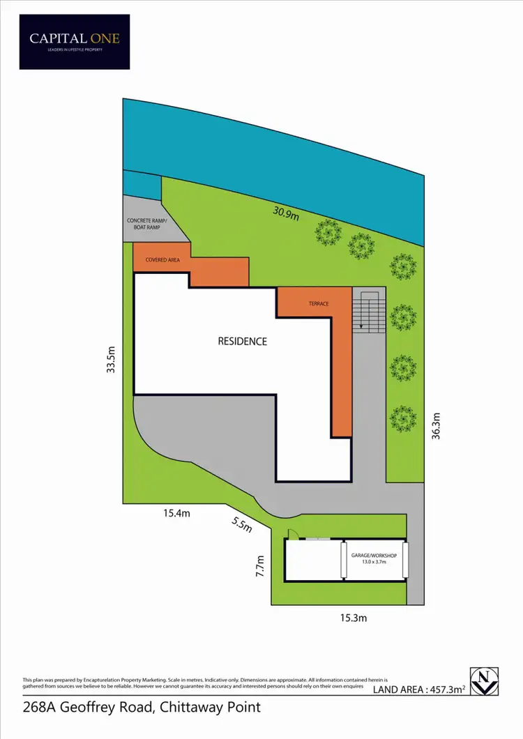 Floorplan of Homely house listing, 268a Geoffrey Road, Chittaway Point NSW 2261