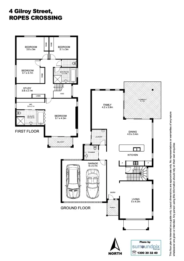 Floorplan of Homely house listing, 4 Gilroy Street, Ropes Crossing NSW 2760
