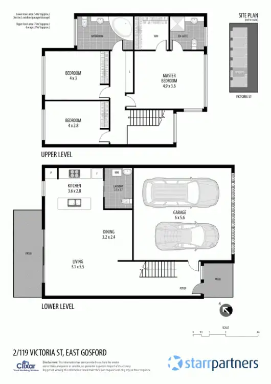 Floorplan of Homely townhouse listing, 2/119 Victoria Street, East Gosford NSW 2250