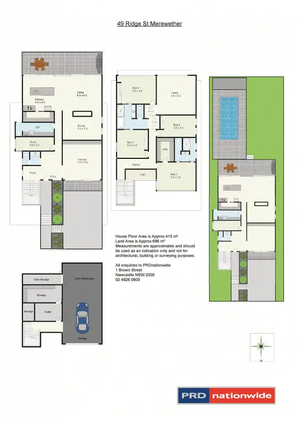 Floorplan of Homely house listing, 49 Ridge Street, Merewether NSW 2291