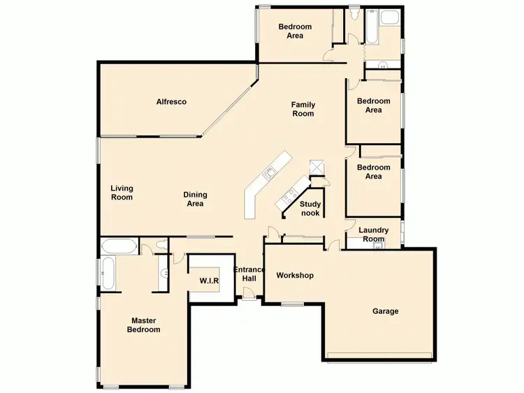 Floorplan of Homely house listing, 20 St Ives Circuit, Forest Lake QLD 4078
