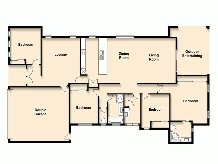 Floorplan of Homely house listing, 44 Brownell Street, Warner QLD 4500