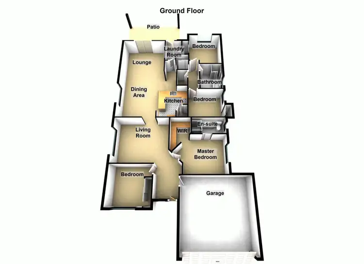 Floorplan of Homely house listing, 2 Moriarty Place, Bald Hills QLD 4036