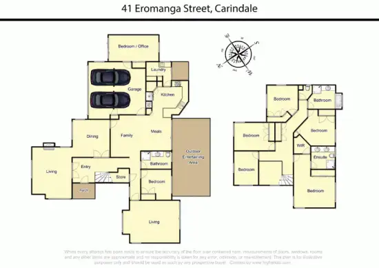 Floorplan of Homely house listing, 41 Eromanga Street, Carindale QLD 4152