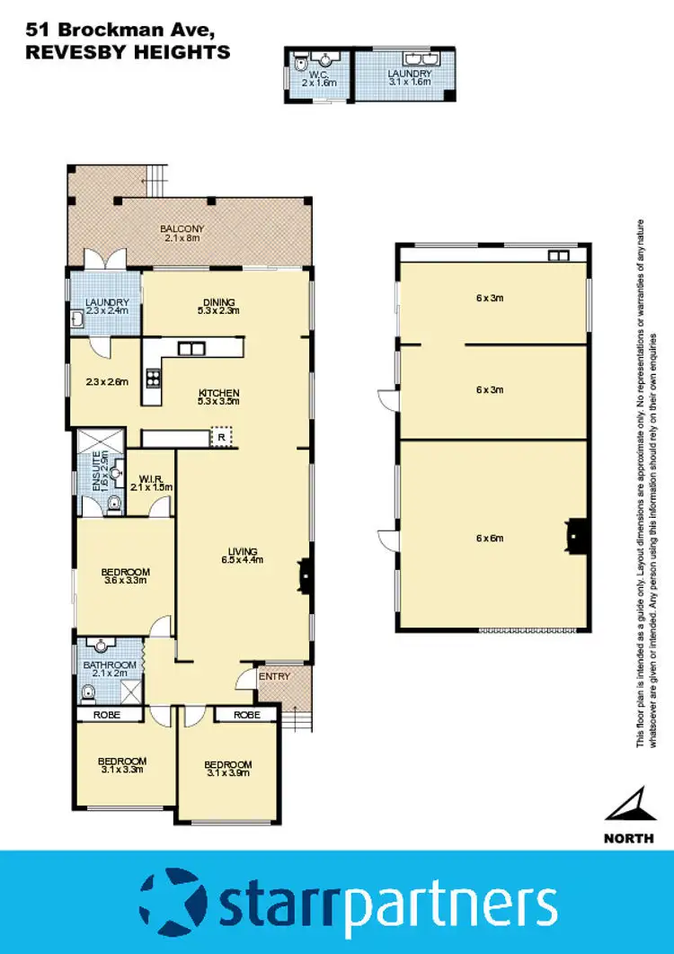 Floorplan of Homely house listing, 51 Brockman Avenue, Revesby Heights NSW 2212