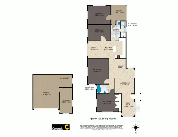 Floorplan of Homely house listing, 30 Kooya Road, Mitchelton QLD 4053