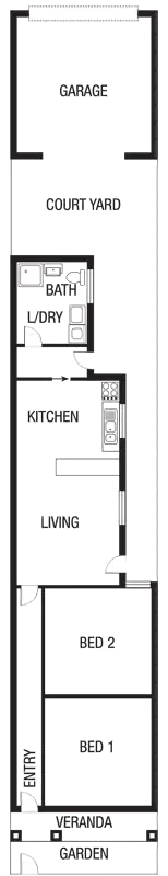 Floorplan of Homely house listing, 35 Railway Place, Coburg VIC 3058