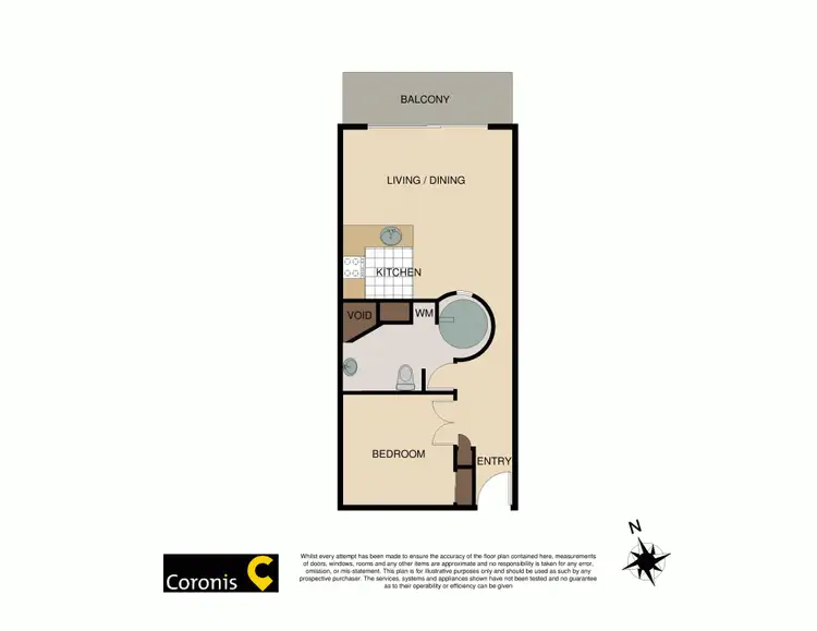 Floorplan of Homely unit listing, 35/188-192 Alexandra Parade, Alexandra Headland QLD 4572