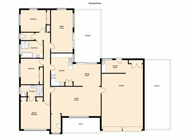 Floorplan of Homely house listing, 7 Shoalhaven Ave, Springwood QLD 4127