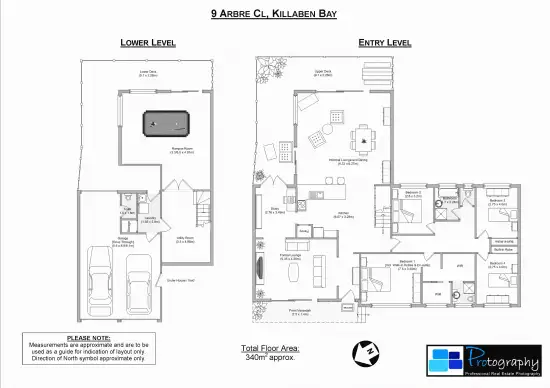 Floorplan of Homely house listing, 9 Arbre Close, Kilaben Bay NSW 2283