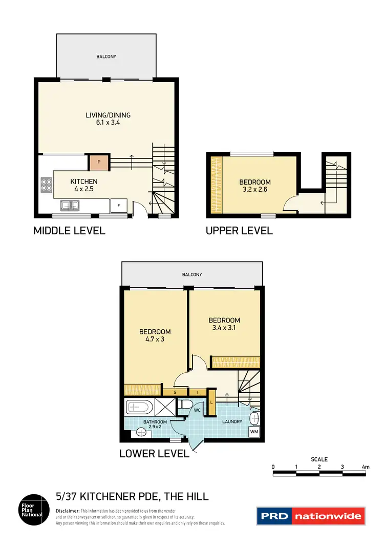 Floorplan of Homely house listing, 5/37 Kitchener Parade, The Hill NSW 2300