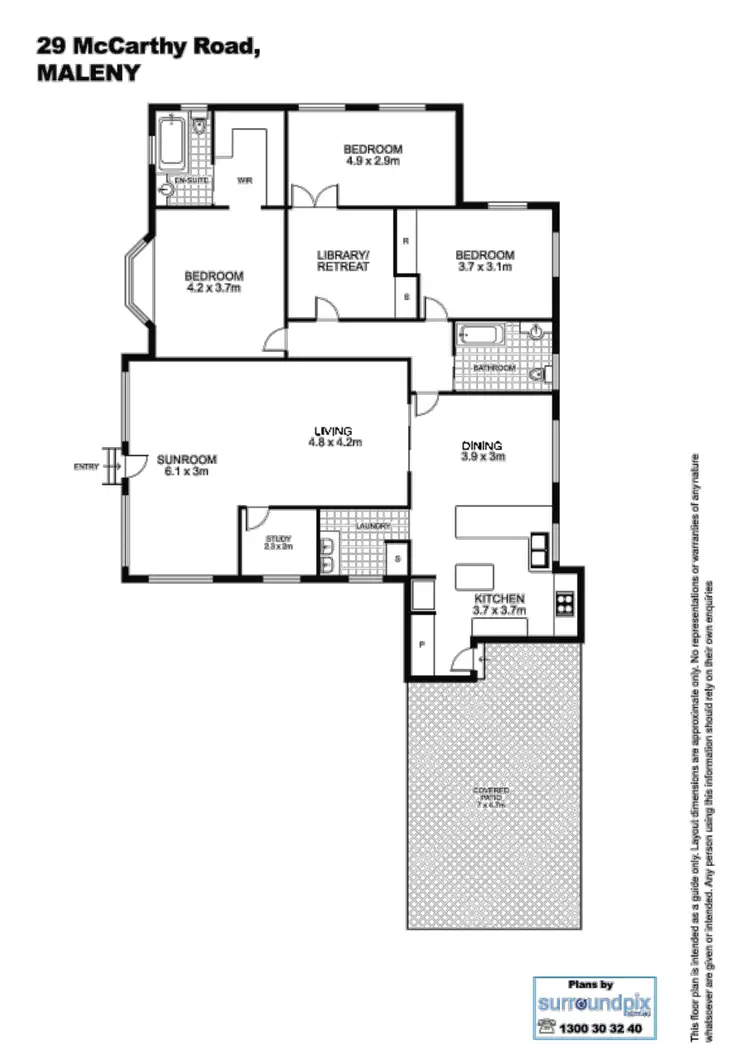 Floorplan of Homely house listing, 29 McCarthy Road, Maleny QLD 4552