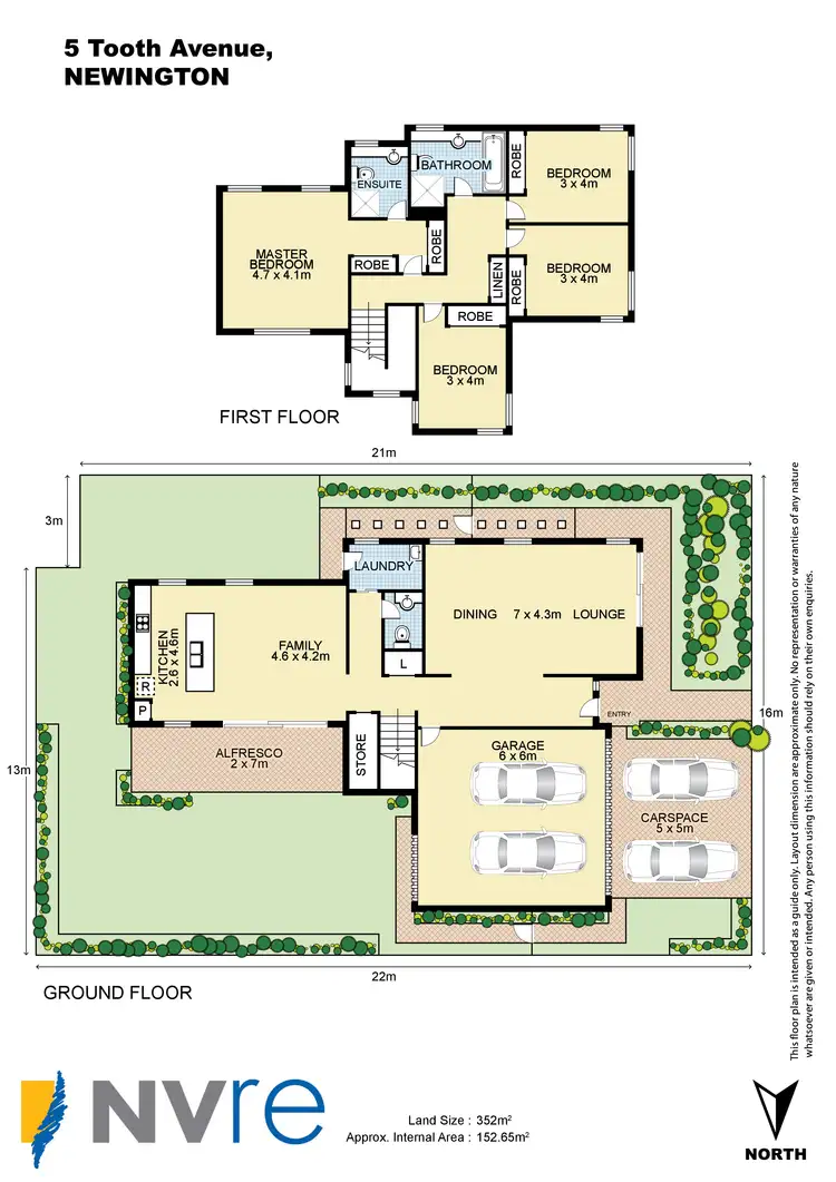Floorplan of Homely house listing, 5 Tooth Avenue, Newington NSW 2127