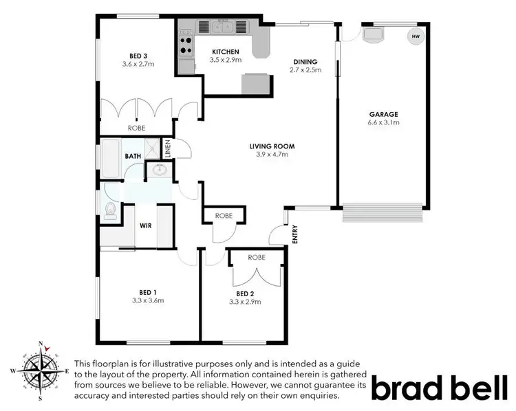 Floorplan of Homely house listing, 23 Nubara Street, Mansfield QLD 4122