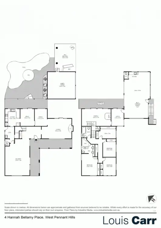 Floorplan of Homely house listing, 4 Hannah Bellamy Place, West Pennant Hills NSW 2125