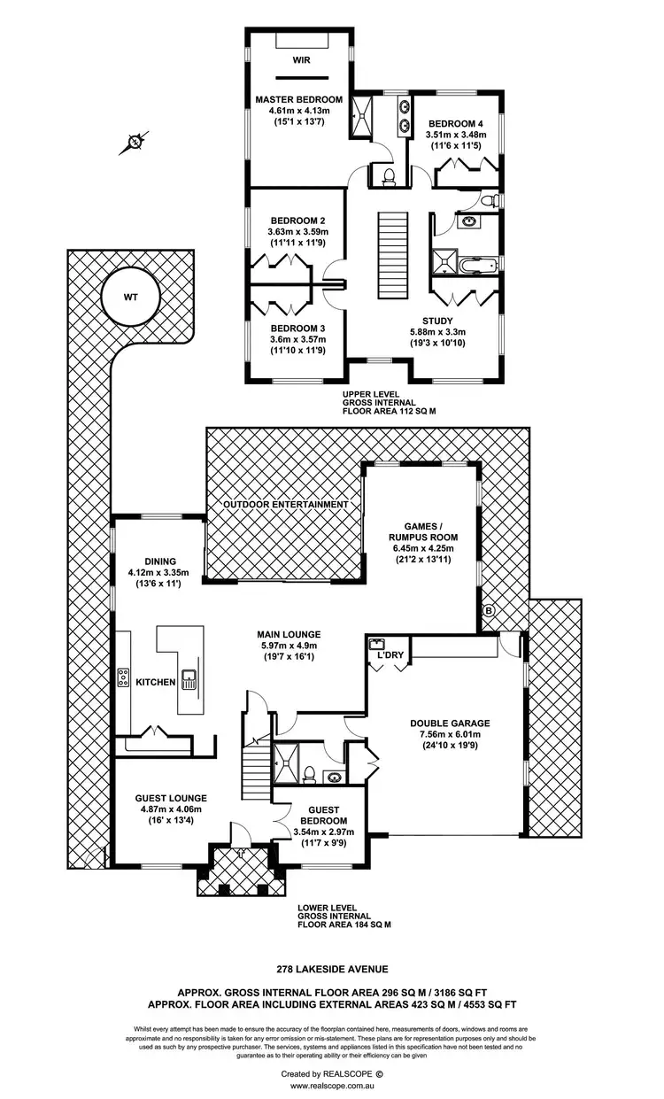 Floorplan of Homely house listing, 278 Lakeside Avenue, Springfield Lakes QLD 4300