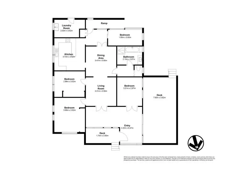 Floorplan of Homely house listing, 8 Lucille Street, Boondall QLD 4034