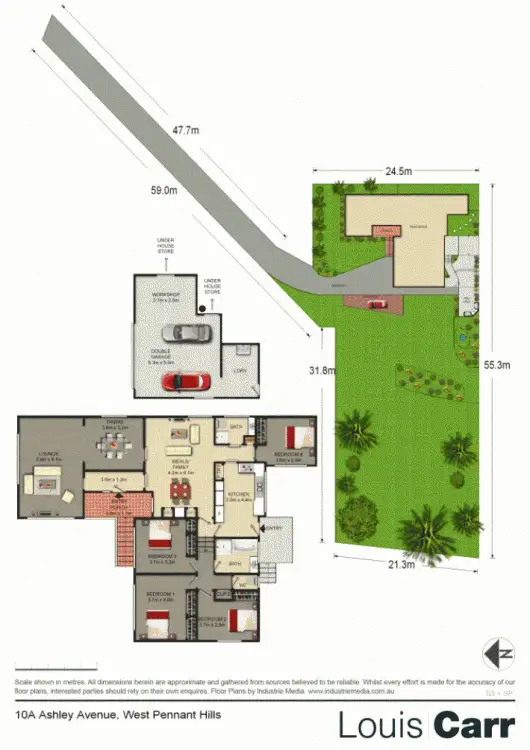Floorplan of Homely house listing, 10a Ashley Ave, West Pennant Hills NSW 2125