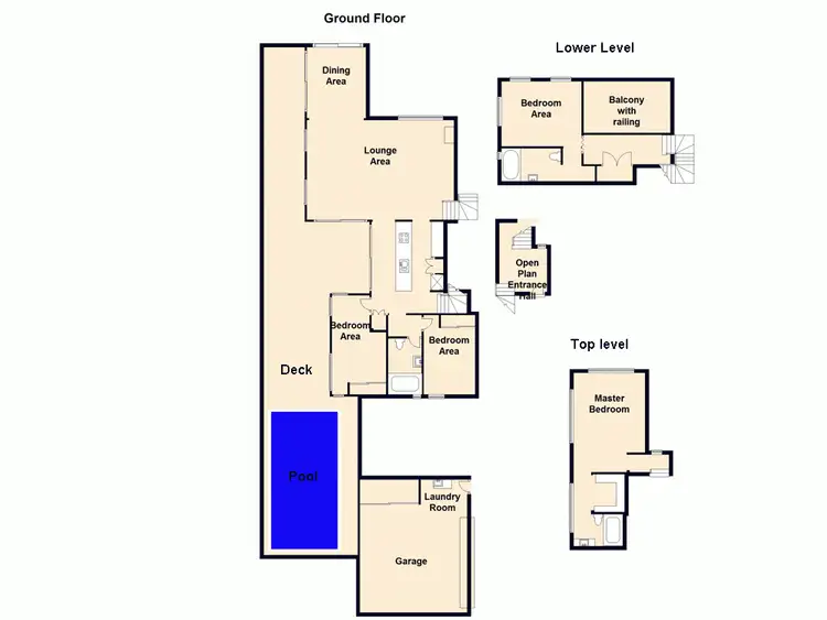 Floorplan of Homely house listing, 7 Fernbrook Close, Brookwater QLD 4300