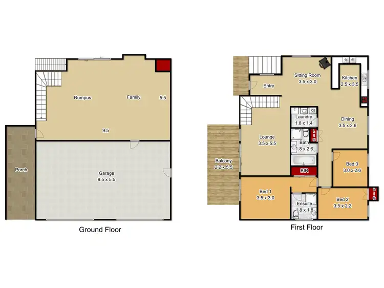 Floorplan of Homely house listing, 12 Books Crescent, Mcgraths Hill NSW 2756
