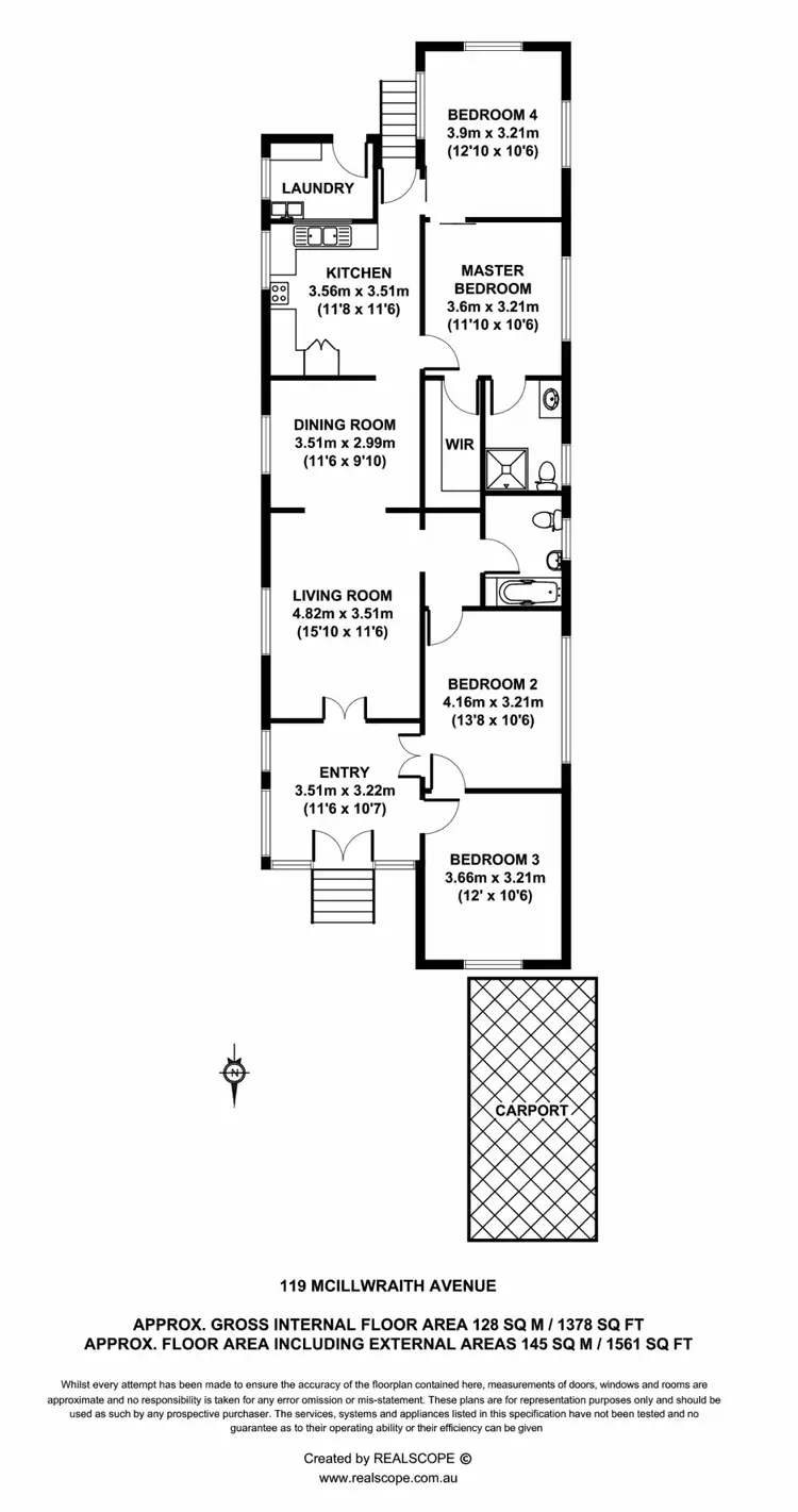 Floorplan of Homely house listing, 119 McIlwraith Ave, Norman Park QLD 4170