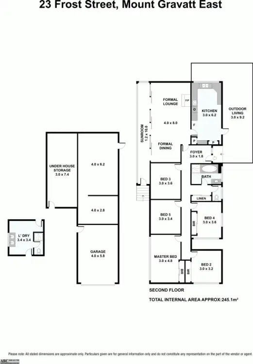 Floorplan of Homely house listing, 23 Frost Street, Mount Gravatt East QLD 4122