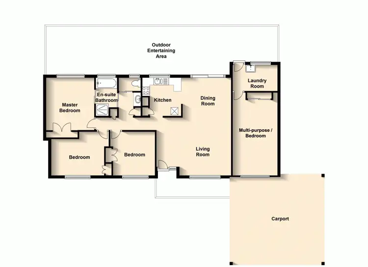 Floorplan of Homely house listing, 210 Algester Road, Calamvale QLD 4116