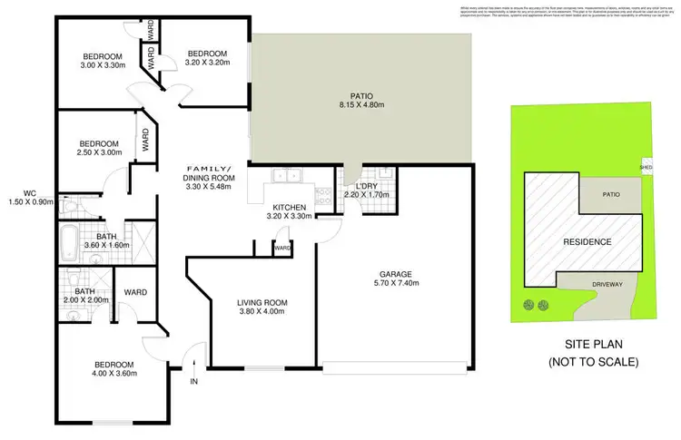 Floorplan of Homely house listing, 29 Yaldara Avenue, Caboolture QLD 4510