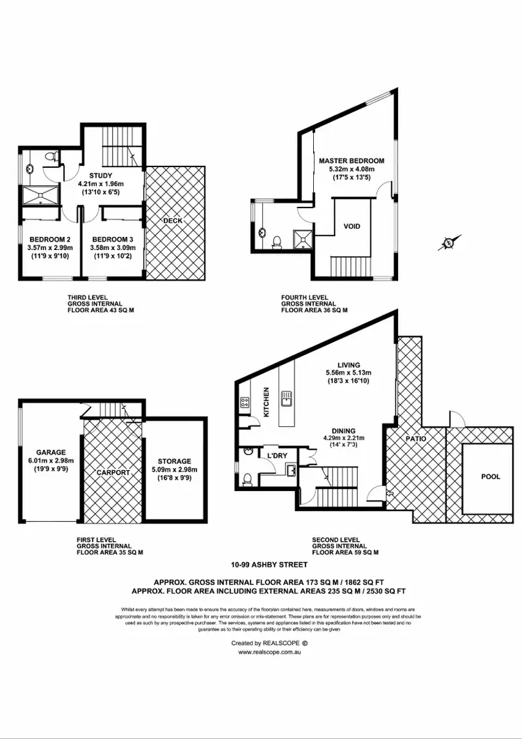 Floorplan of Homely townhouse listing, 10/99 Ashby Street, Fairfield QLD 4103
