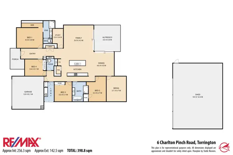 Floorplan of Homely house listing, 6 Charlton Pinch Road, Torrington QLD 4350