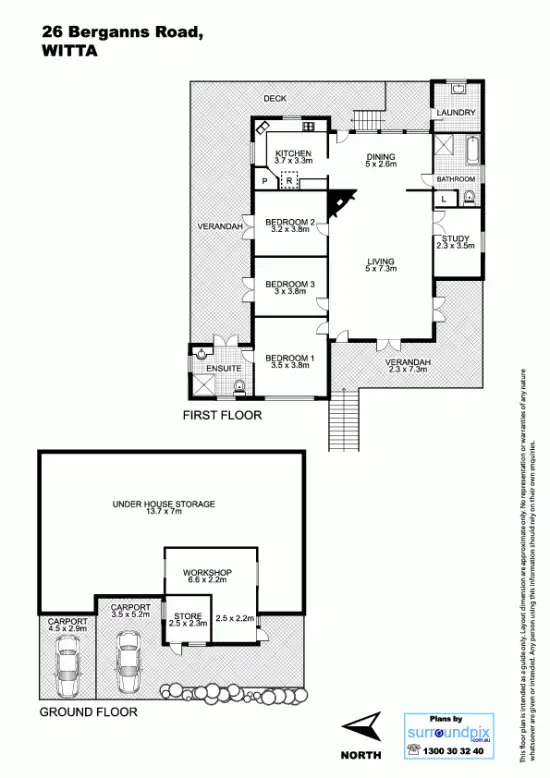 Floorplan of Homely house listing, 26 Berganns Road (Old Listing), Maleny QLD 4552
