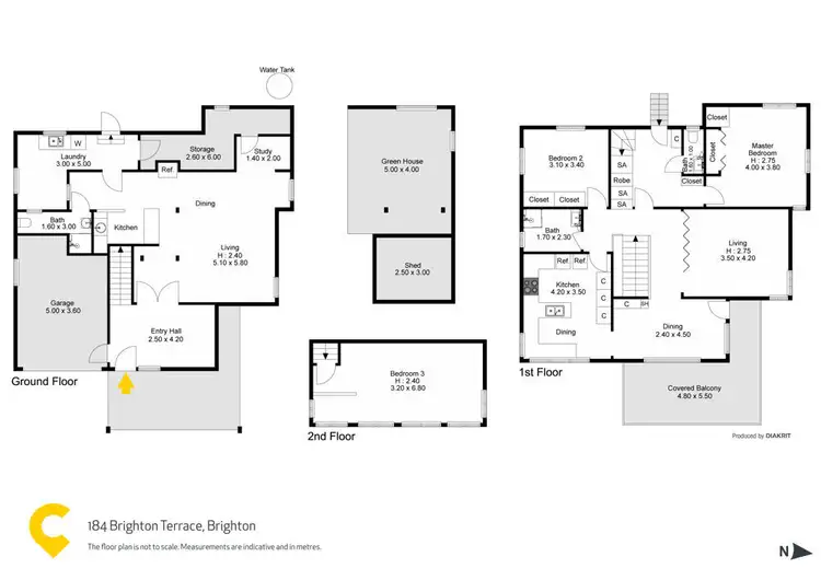 Floorplan of Homely house listing, 184 Brighton Terrace, Brighton QLD 4017