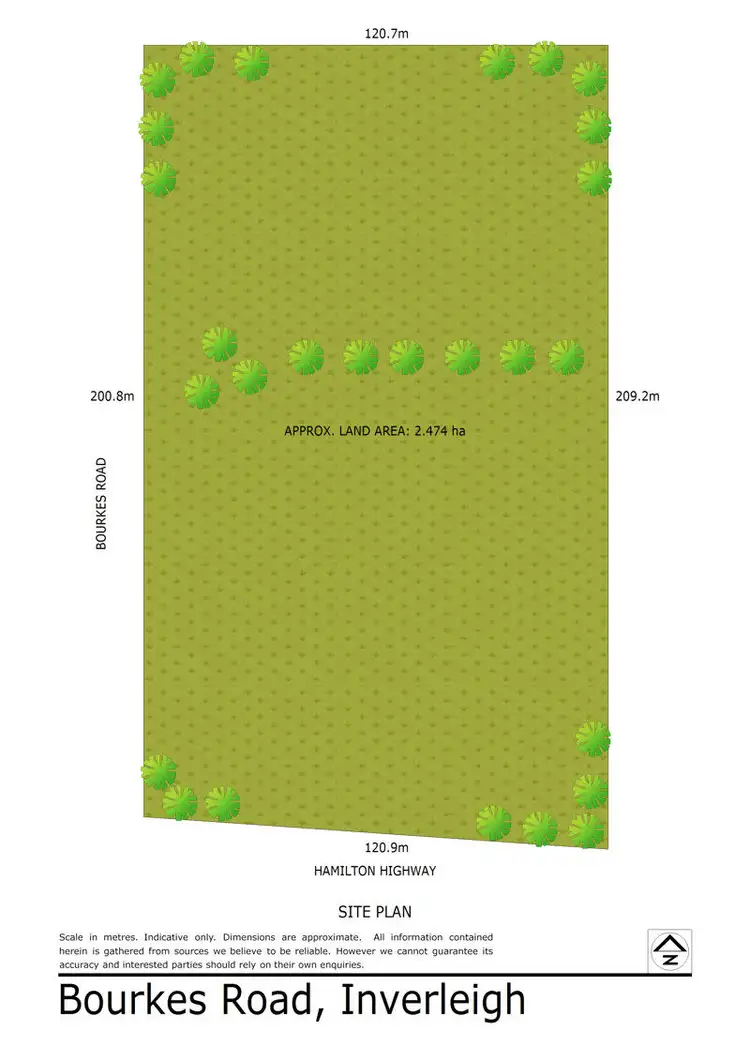 Floorplan of Homely rural property listing, Bourkes Road, Inverleigh VIC 3321