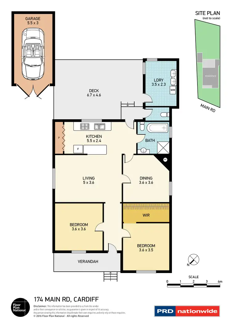 Floorplan of Homely house listing, 174 Main Road, Cardiff NSW 2285