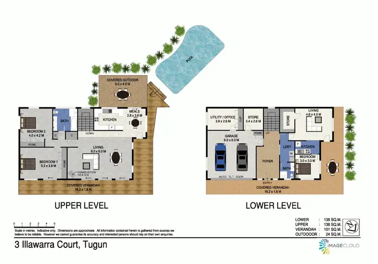 Floorplan of Homely house listing, 3 Illawarra Court, Tugun QLD 4224