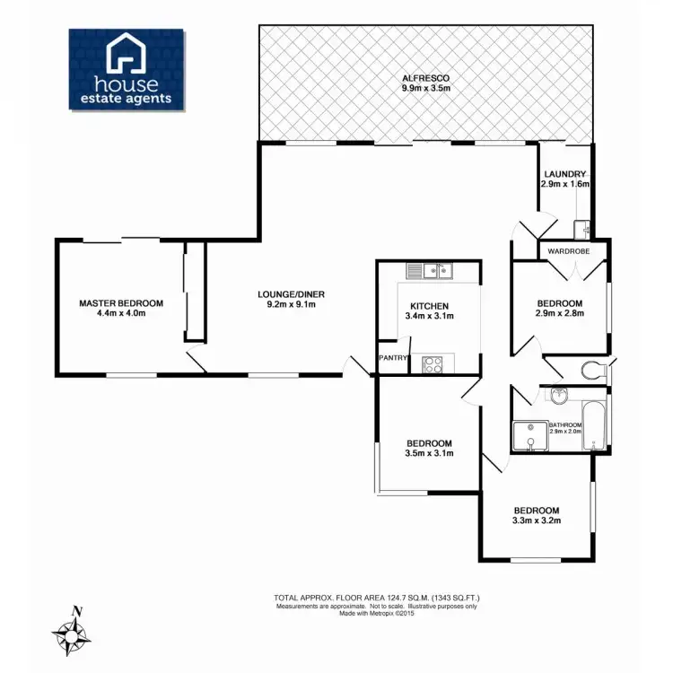 Floorplan of Homely house listing, 5 Hanna Court, Westbrook QLD 4350