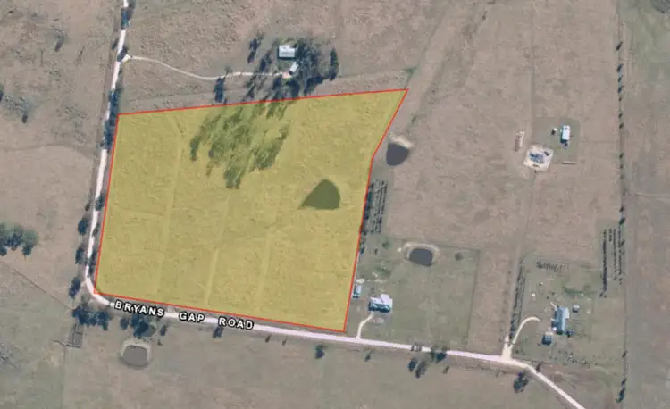 Floorplan of Homely land listing, 630 Bryans Gap Road, Tenterfield NSW 2372
