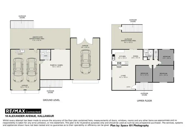 Floorplan of Homely house listing, 18 Alexander Avenue, Kallangur QLD 4503