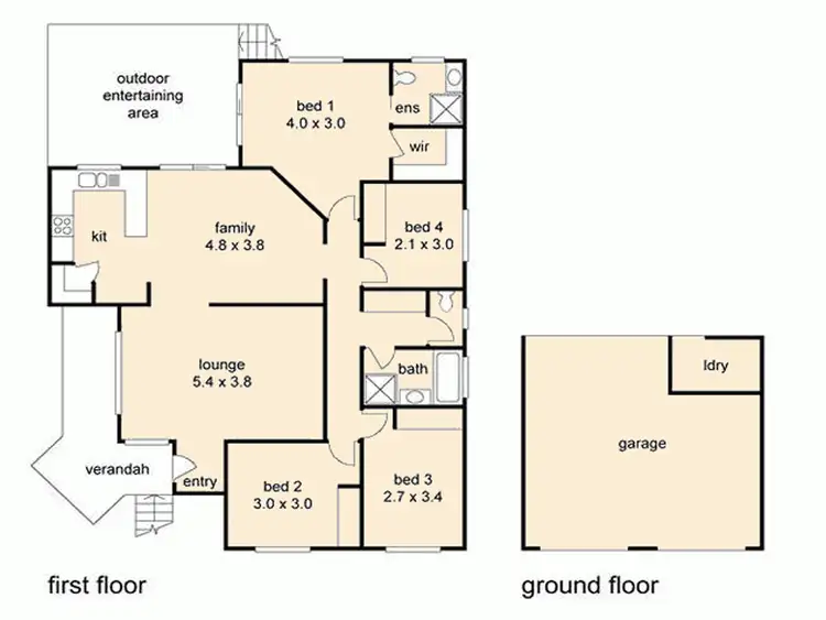 Floorplan of Homely house listing, Address Available On Request, Eatons Hill QLD 4037