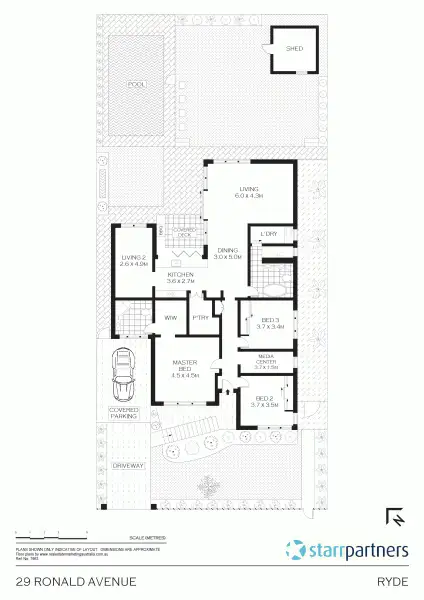 Floorplan of Homely house listing, 29 Ronald Av, Ryde NSW 2112